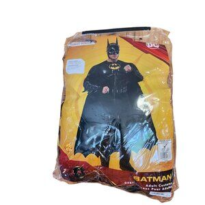 Deluxe Batman Mens Adult Costume With Cape & Mask